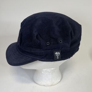 Vintage Stussy Blue Corduroy Hat